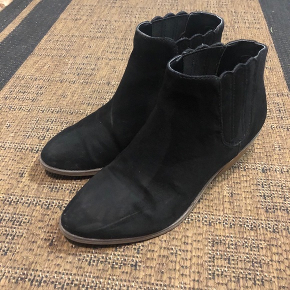 Calling it Spring Black Booties - Picture 3 of 4